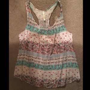 Floral tank top
