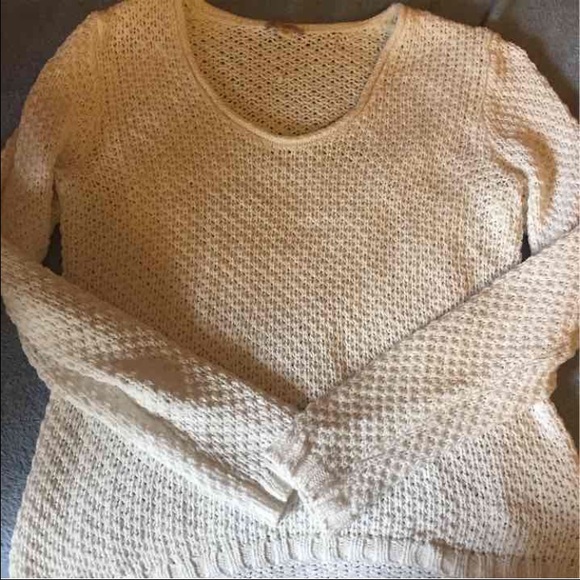 Cream sweater
