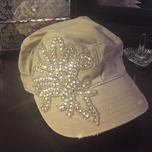 Buckle Rhinestone Boyfriend Hat
