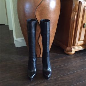 Michael Kors Platform Leather Boots! Size 11