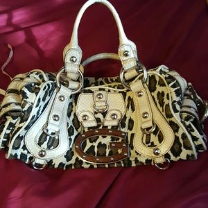 Guess Leopard print purse