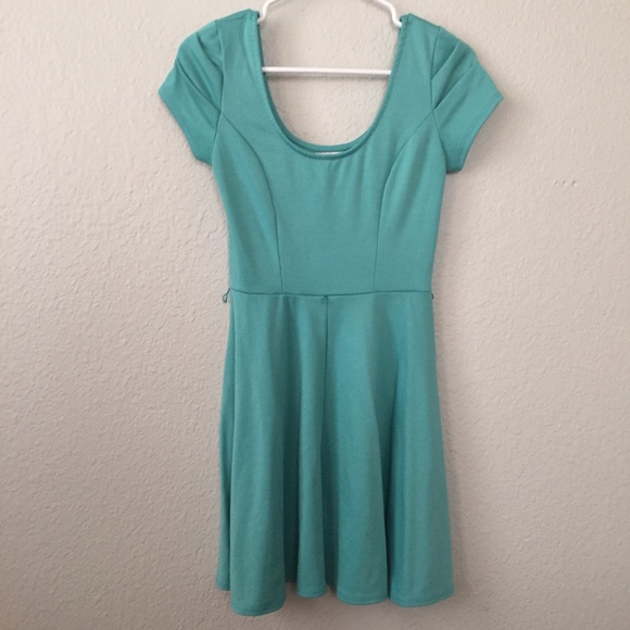 Mint A-Line Dress - Picture 2 of 5