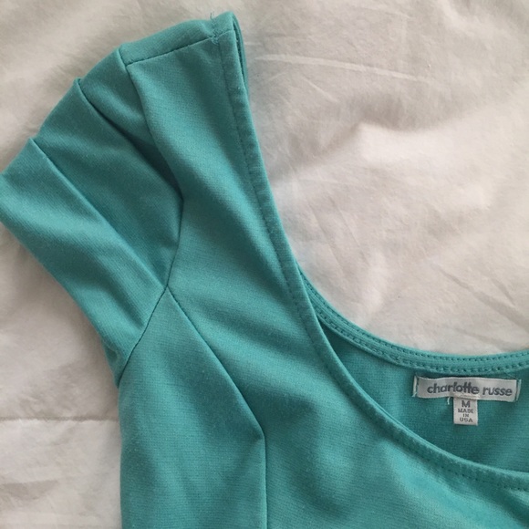 Mint A-Line Dress - Picture 3 of 5