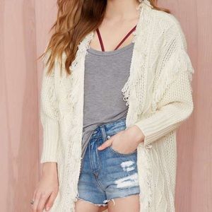 Glamorous Cable Knit Cardigan