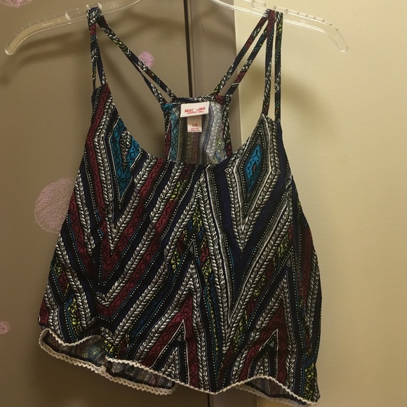 MULTI COLOR TANK CROP TOP 💗💙💜❤️