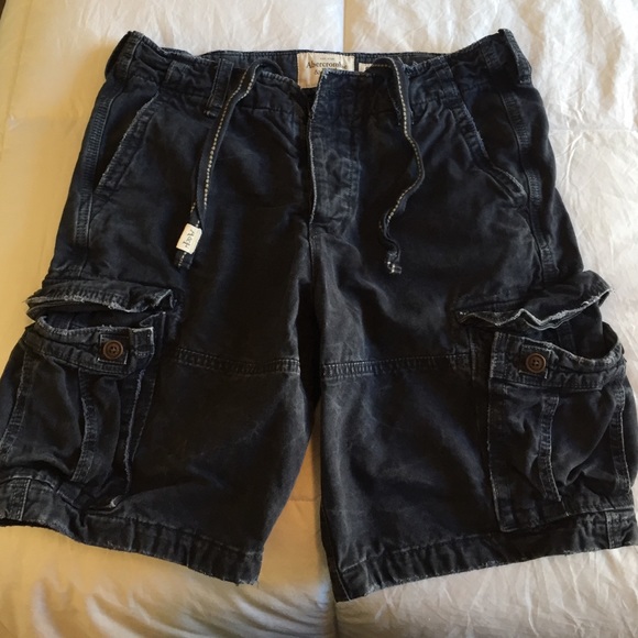 A&F cargo shorts.