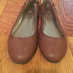 Mossimo Supply Co Brown Flats Sz 6.5