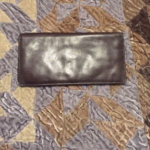 Charter Club brown leather wallet