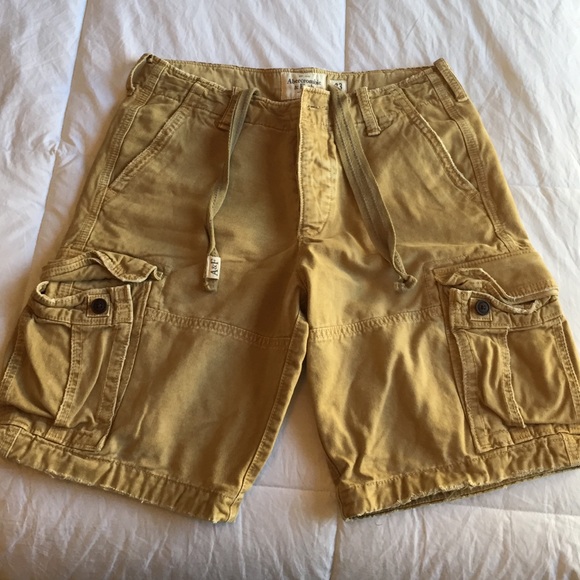 A&F cargo shorts.