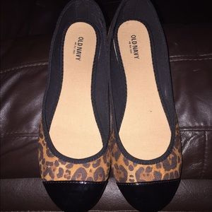 New without Tags Cheetah Print O.N. Flats