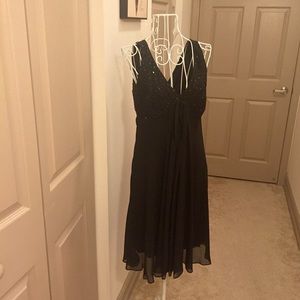 Black party dress