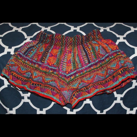 Aztec/Tribal Print Shorts