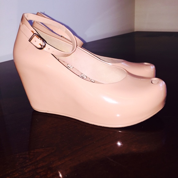 Mel Shoes - Jelly Wedges