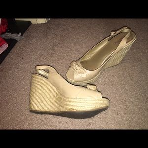 Tan Wedges
