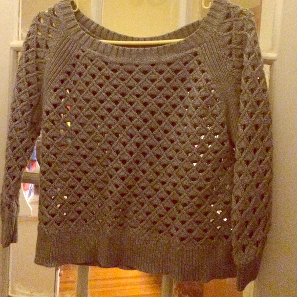 Crop sweat shirt