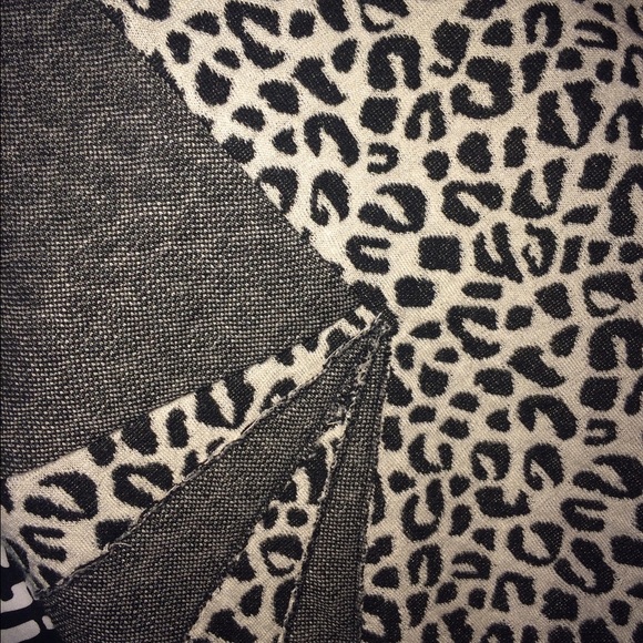 Cheetah and denim racer back dress - Picture 4 of 4