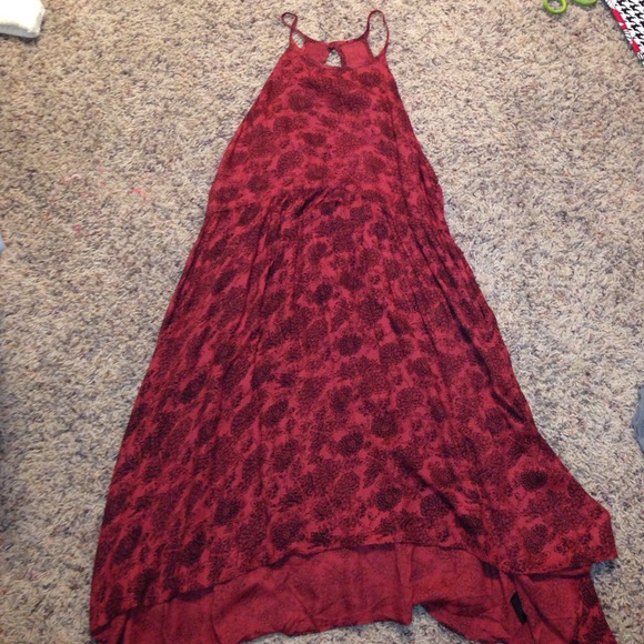 NWT Red Floral Kimchi Blue Dress