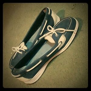 Angelfish navy sperry top-sider