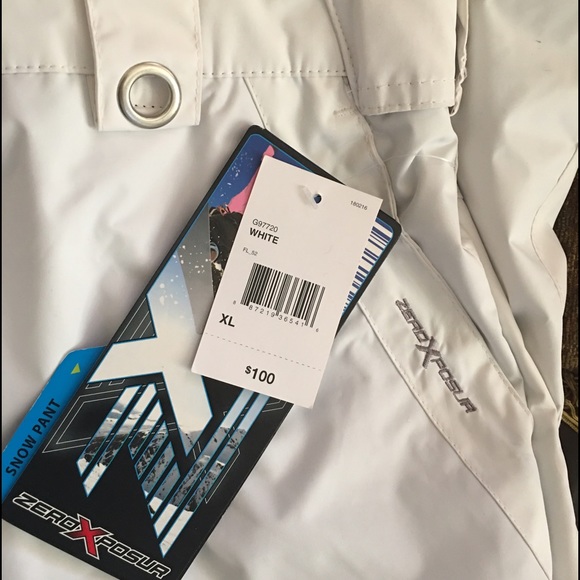 ZeroXPosur snow pants (ZX-360) white
