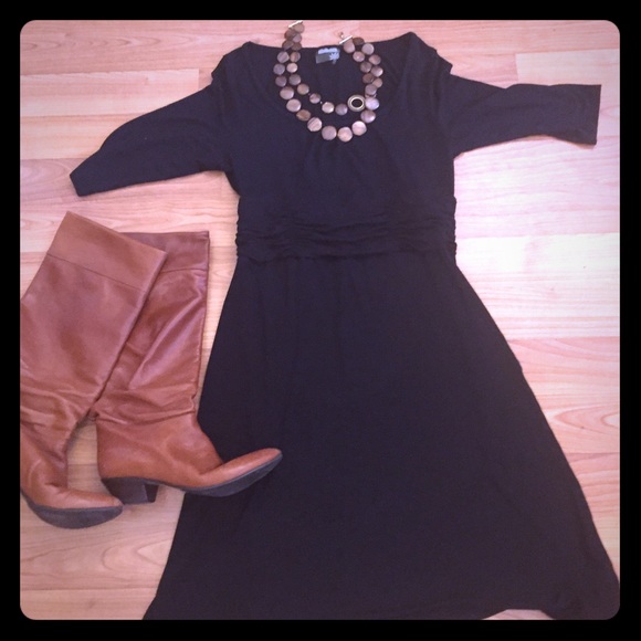 Athleta Black Dress