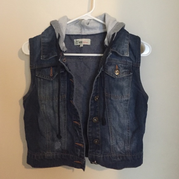 Denim vest