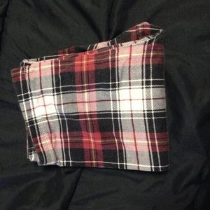 Plaid Forever 21 leggings