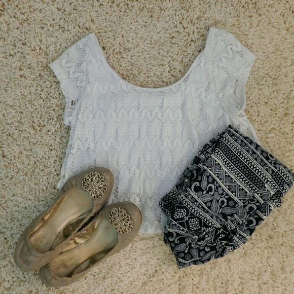 Lacey Crop Top