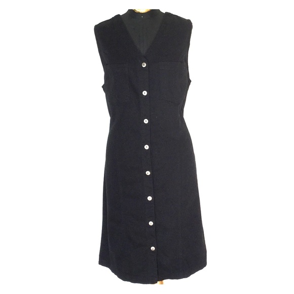 Dresses & Skirts - Black Denim Dress