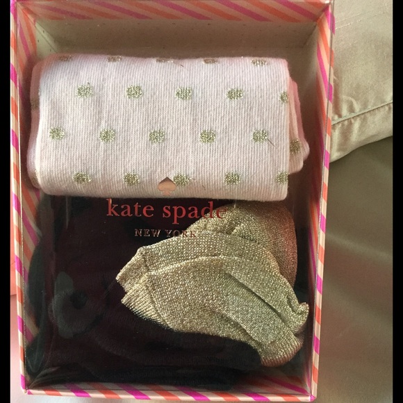 NWT Boxed Kate Spade Trouser Socks