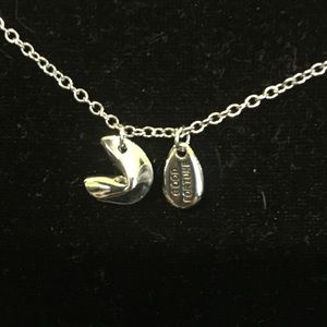 Cookie Lee: fortune cookie necklace