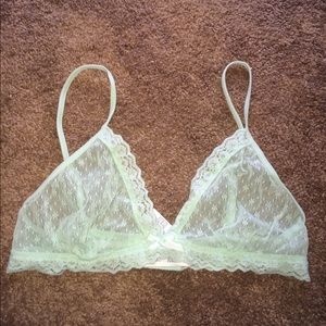 Light green bralette