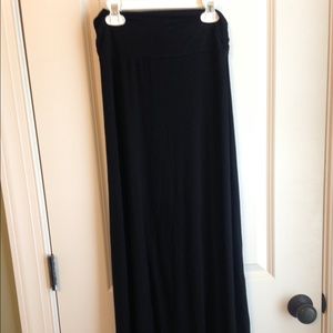 Black Maxi Skirt