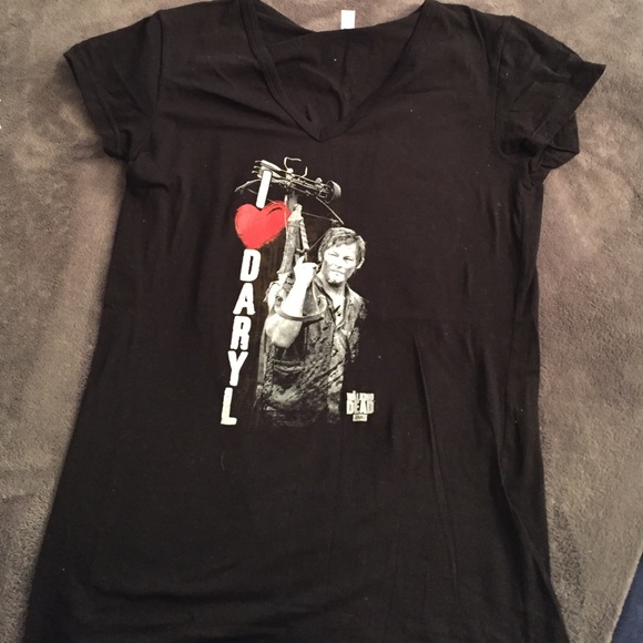 Black Walking Dead Shirt