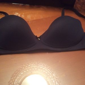 Soma black lightly padded bra