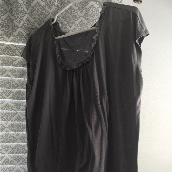 LOFT steel grey pretty T