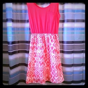 Coral dress purchased from charming charlie