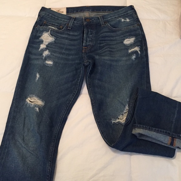 Hollister jeans.