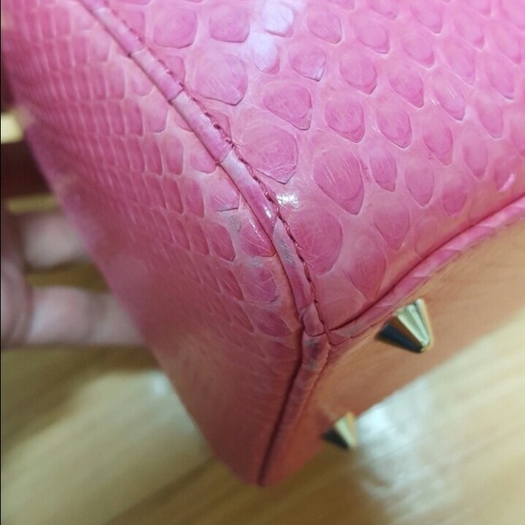 SOLD- Dior Python lady dior bag sz Medium - Picture 1 of 4