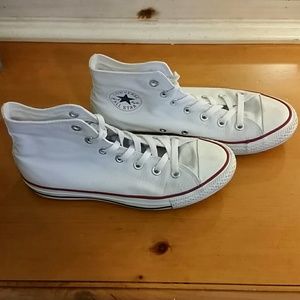 White high top Converse