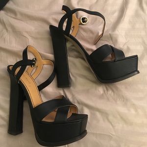 Nine West platform heels