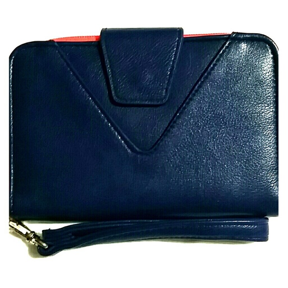 Blue Wristlet