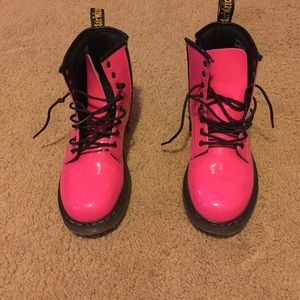 HOT PINK Doc martens