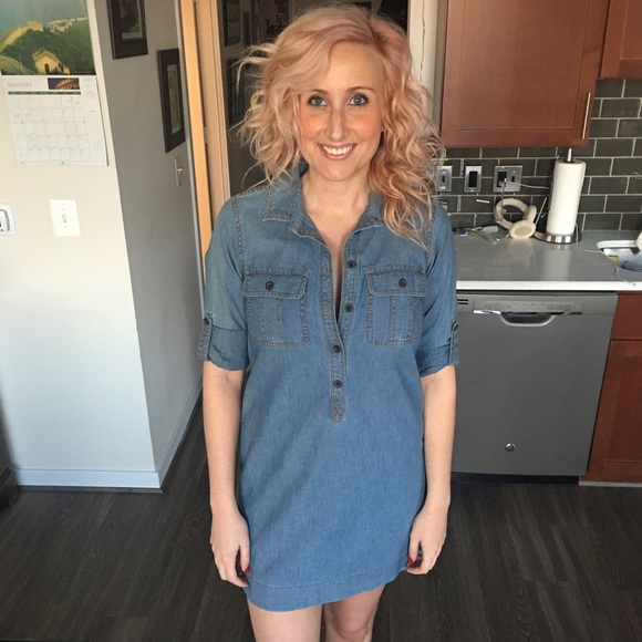 JCrew Jean Tunic Dress, Never Worn.
