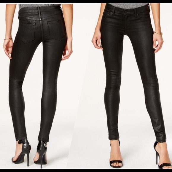NWT Joe's leather Vixen skinny jeans, Sz 27