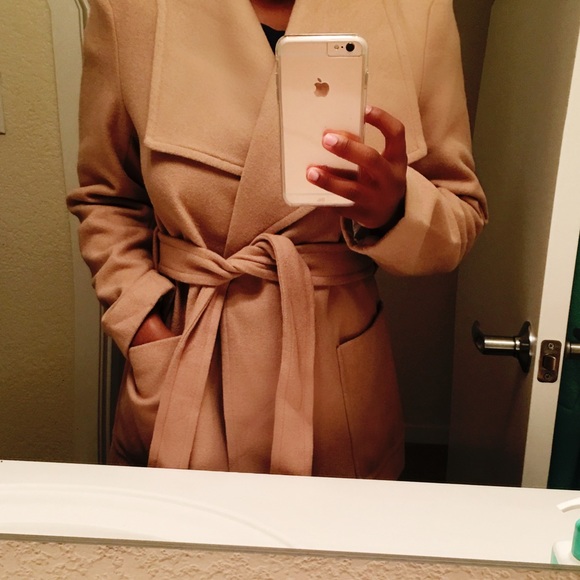 H&M Wrap Camel Coat