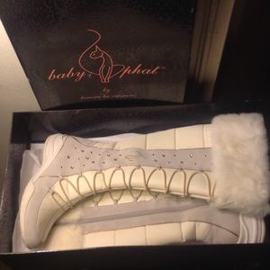 Baby Phat white boots sz 8 FIRM $$