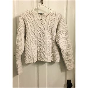 Thick Cream Sweater!