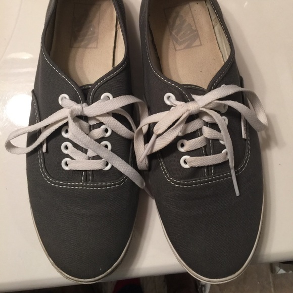 Women's gray vans