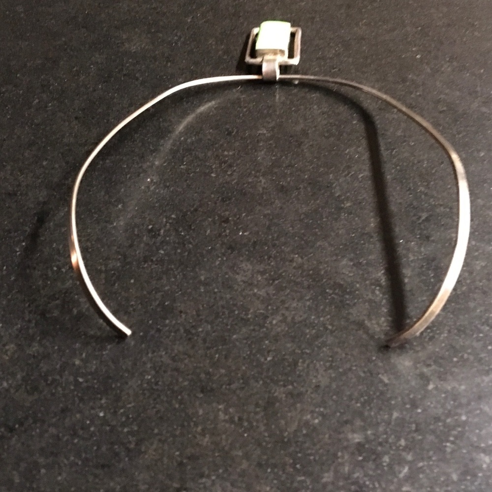 925 silver choker and pendant - Picture 4 of 4