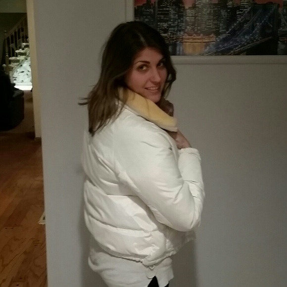 Ugg White Winter Down Coat